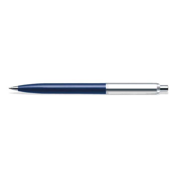 Sheaffer Sentinel Blue and Chrome Ballpoint Pen With Chrome Trims (WW31) — Sheaffer ballpoint pen — reliable smooth-writing everyday pen, at Cityluxe Singapore