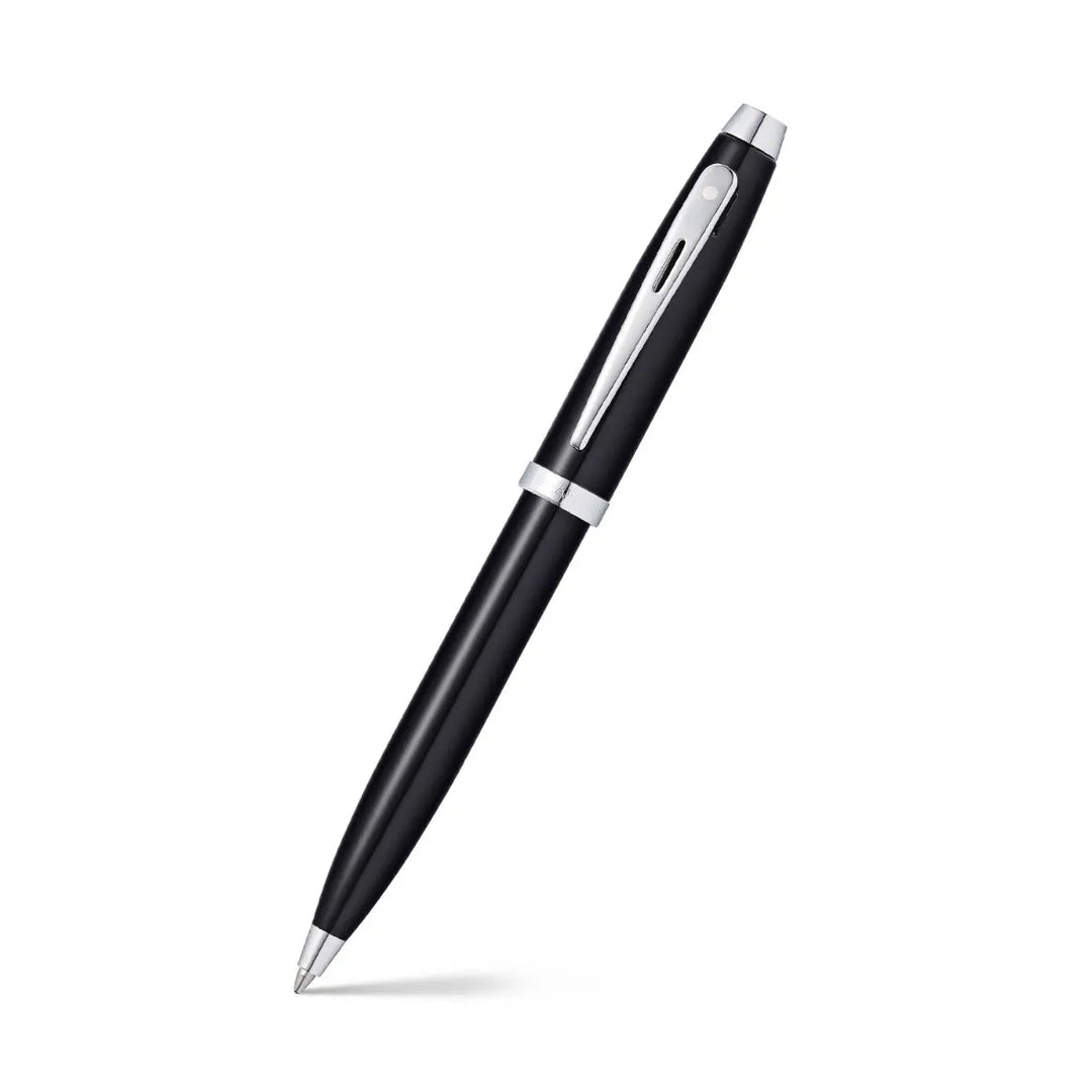 Sheaffer 100 E9338 Glossy Black Lacquer Ballpoint Pen (WW30) — Sheaffer ballpoint pen — reliable smooth-writing everyday pen, at Cityluxe Singapore