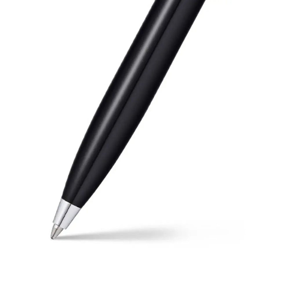 Sheaffer 100 E9338 Glossy Black Lacquer Ballpoint Pen (WW30) — Sheaffer ballpoint pen — reliable smooth-writing everyday pen, at Cityluxe Singapore