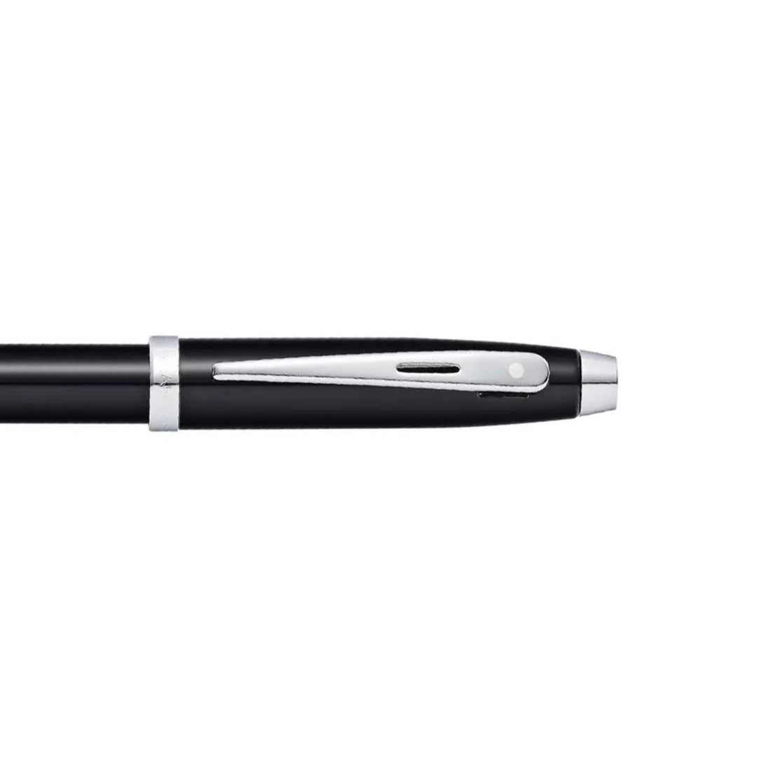 Sheaffer 100 E9338 Glossy Black Lacquer Ballpoint Pen (WW30) — Sheaffer ballpoint pen — reliable smooth-writing everyday pen, at Cityluxe Singapore