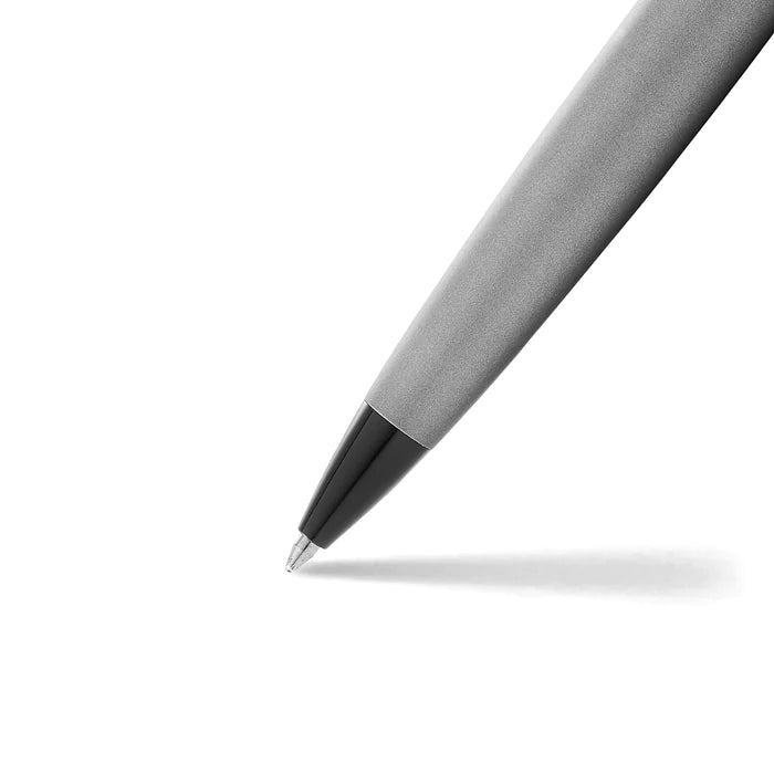 Sheaffer 300 E9345 Matte Gray With Black Trims Ballpoint Pen (WW30) — Sheaffer ballpoint pen — reliable smooth-writing everyday pen, at Cityluxe Singapore