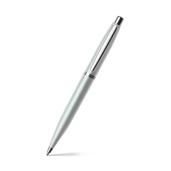 Sheaffer VFM E9400 Strobe Silver With Chrome Trims Ballpoint Pen (WW31) — Sheaffer ballpoint pen — reliable smooth-writing everyday pen, at Cityluxe Singapore