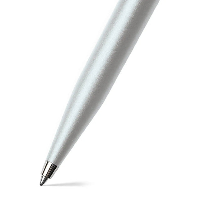 Sheaffer VFM E9400 Strobe Silver With Chrome Trims Ballpoint Pen (WW31) — Sheaffer ballpoint pen — reliable smooth-writing everyday pen, at Cityluxe Singapore