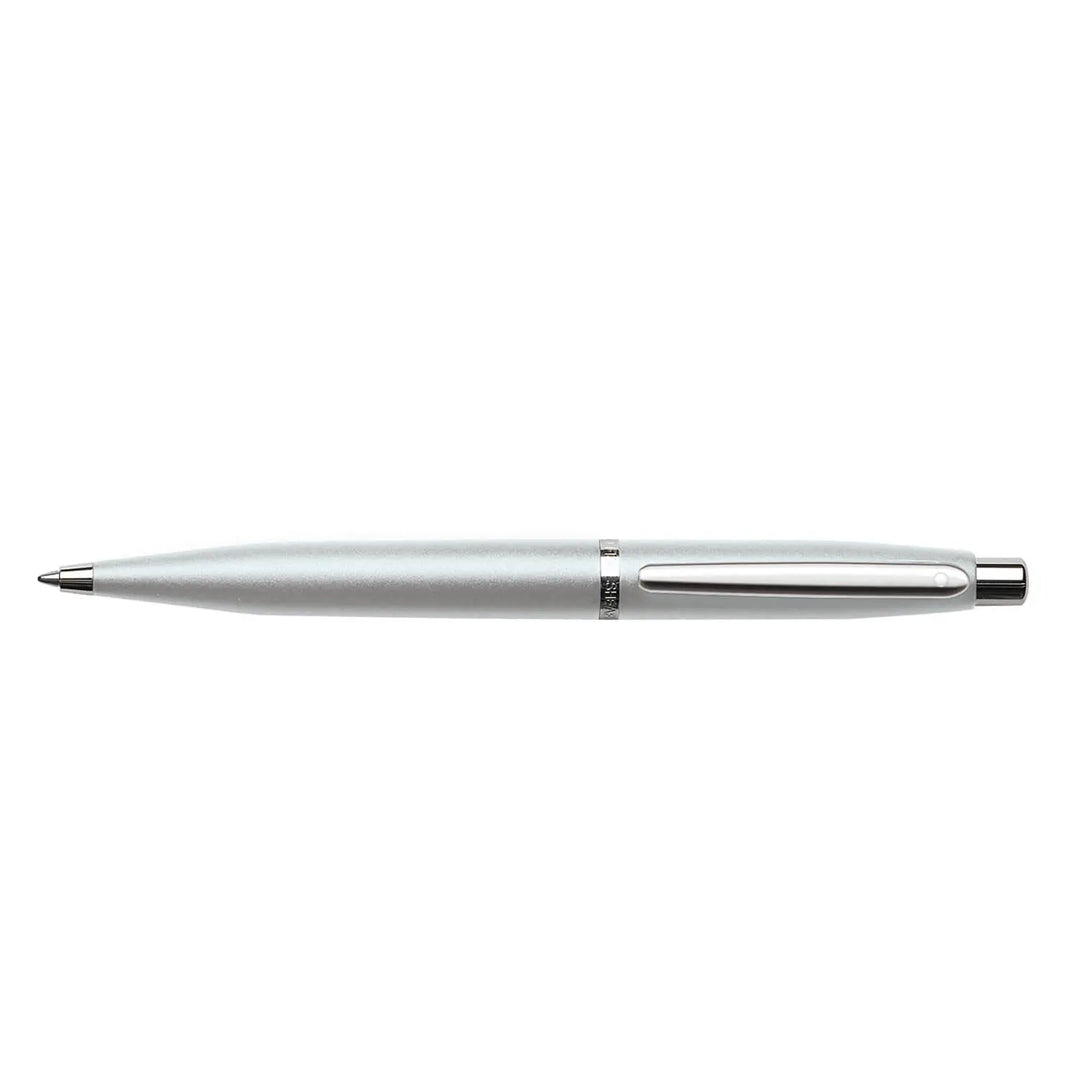 Sheaffer VFM E9400 Strobe Silver With Chrome Trims Ballpoint Pen (WW31) — Sheaffer ballpoint pen — reliable smooth-writing everyday pen, at Cityluxe Singapore