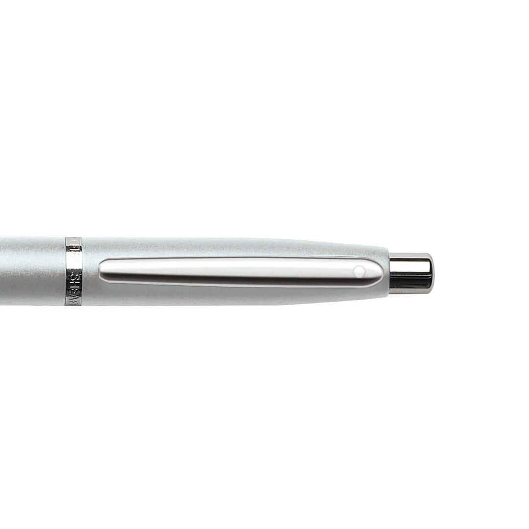 Sheaffer VFM E9400 Strobe Silver With Chrome Trims Ballpoint Pen (WW31) — Sheaffer ballpoint pen — reliable smooth-writing everyday pen, at Cityluxe Singapore