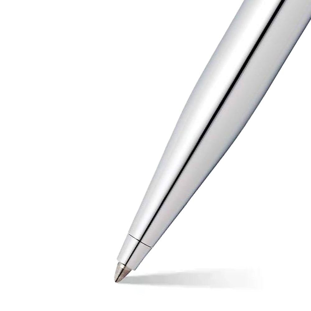 Sheaffer  VFM E9421 Polished Chrome With Chrome Trims Ballpoint Pen (WW31) — Sheaffer ballpoint pen — reliable smooth-writing everyday pen, at Cityluxe Singapore