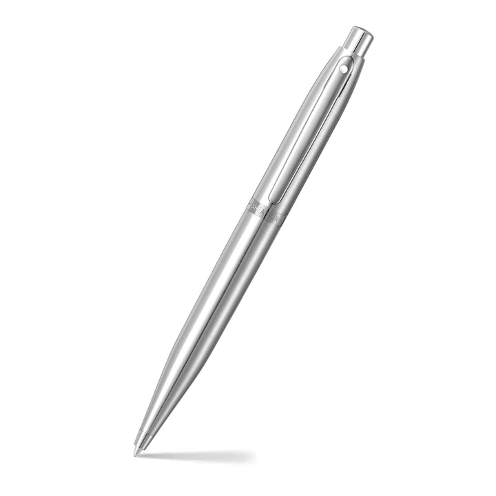 Sheaffer  VFM 9426 Brushed Chrome  With Chrome Trim Ballpoint Pen (WW31) — Sheaffer ballpoint pen — reliable smooth-writing everyday pen, at Cityluxe Singapore