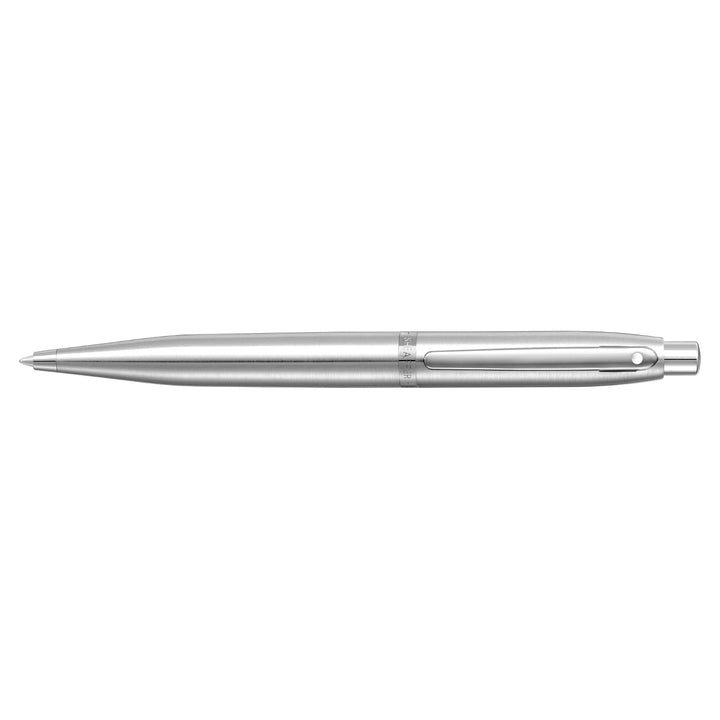 Sheaffer  VFM 9426 Brushed Chrome  With Chrome Trim Ballpoint Pen (WW31) — Sheaffer ballpoint pen — reliable smooth-writing everyday pen, at Cityluxe Singapore