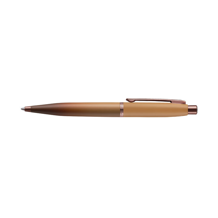 Sheaffer VFM E9428 Coffee Edition Matt Brown  With Regal Brown PVD Trims Ballpoint Pen (WW31 Coffee) — Sheaffer ballpoint pen — reliable smooth-writing everyday pen, at Cityluxe Singapore
