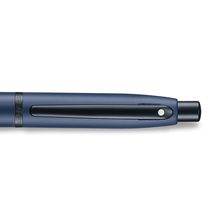 Sheaffer VFM 9429 Matt Blue  With Matt Black PVD Trims Ballpoint Pen (WW31) — with packaging