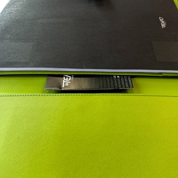 InTempo A4 Pad Cover with Closure — flat lay