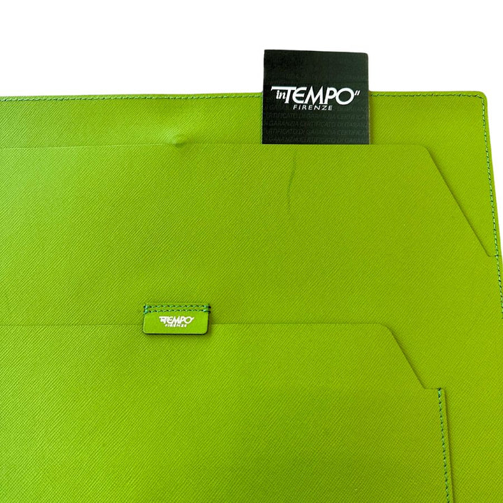 InTempo A4 Pad Cover with Closure — flat lay