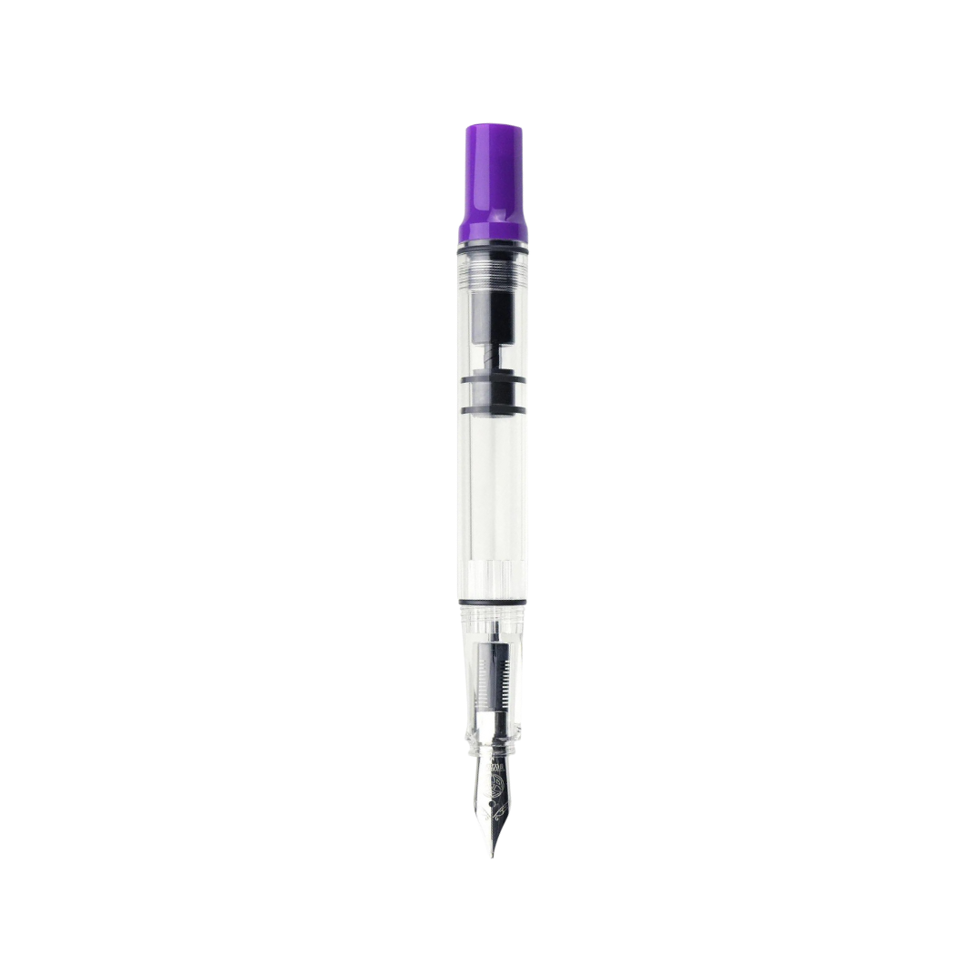 TWSBI ECO-T Fountain Pen in Eggplant Purple — TWSBI fountain pen — precision nib writing instrument, at Cityluxe Singapore stationery store