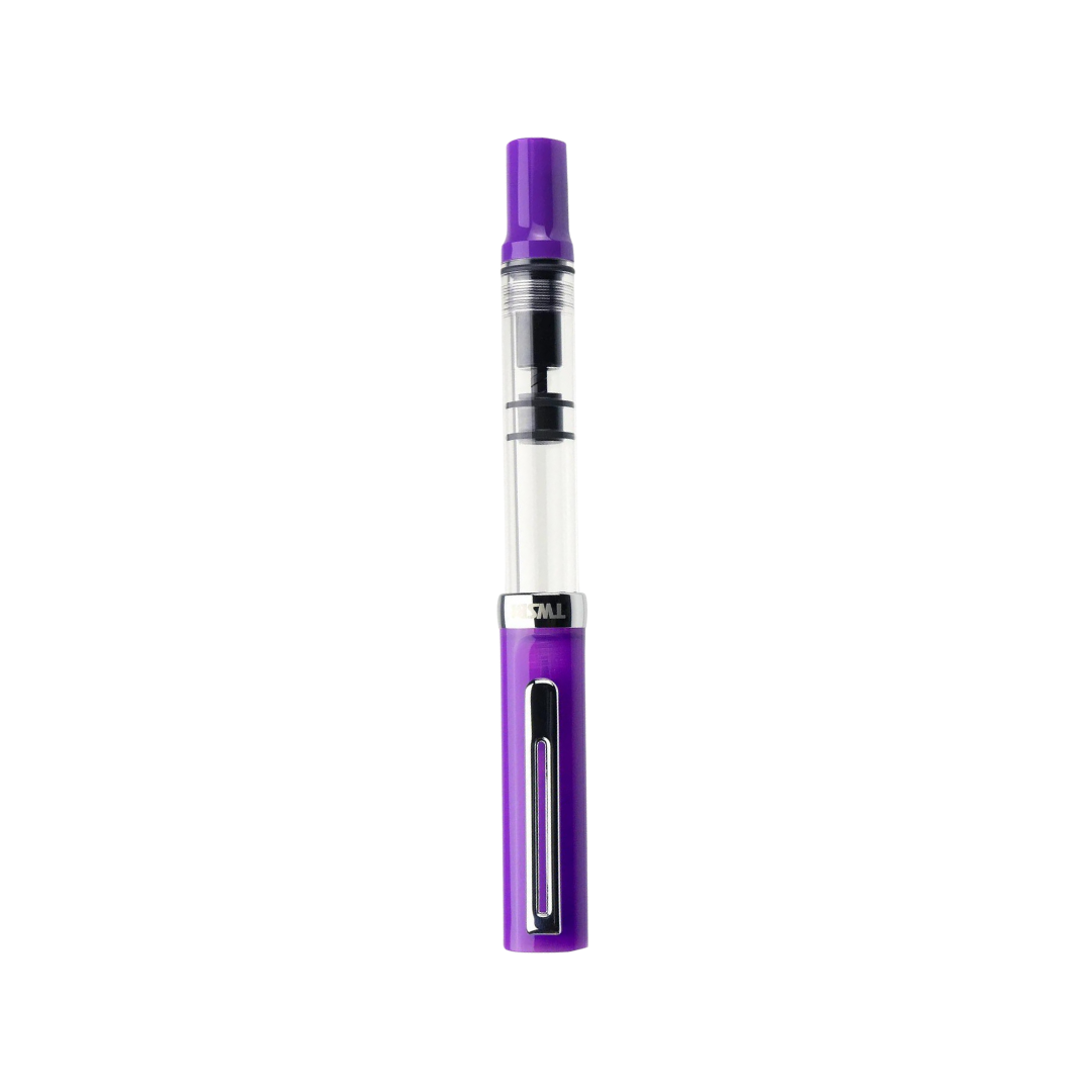 TWSBI ECO-T Fountain Pen in Eggplant Purple — TWSBI fountain pen — precision nib writing instrument, at Cityluxe Singapore stationery store