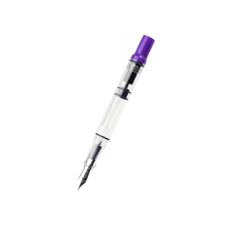 TWSBI ECO-T Fountain Pen in Eggplant Purple — TWSBI fountain pen — precision nib writing instrument, at Cityluxe Singapore stationery store