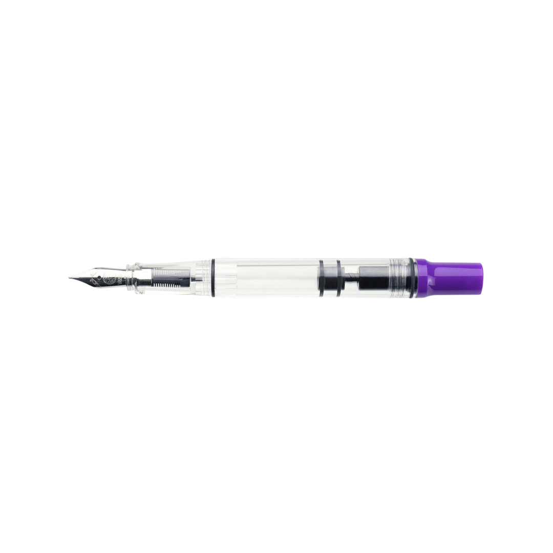 TWSBI ECO-T Fountain Pen in Eggplant Purple — TWSBI fountain pen — precision nib writing instrument, at Cityluxe Singapore stationery store