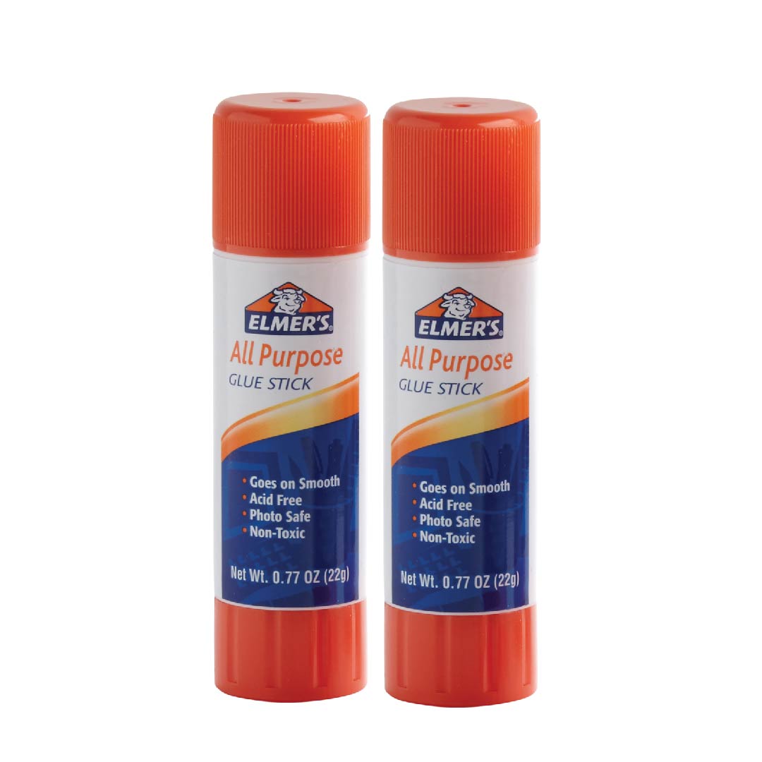 Elmer’s All Purpose Glue Stick 22G (0.77oz) Bundle of 2 — detail view