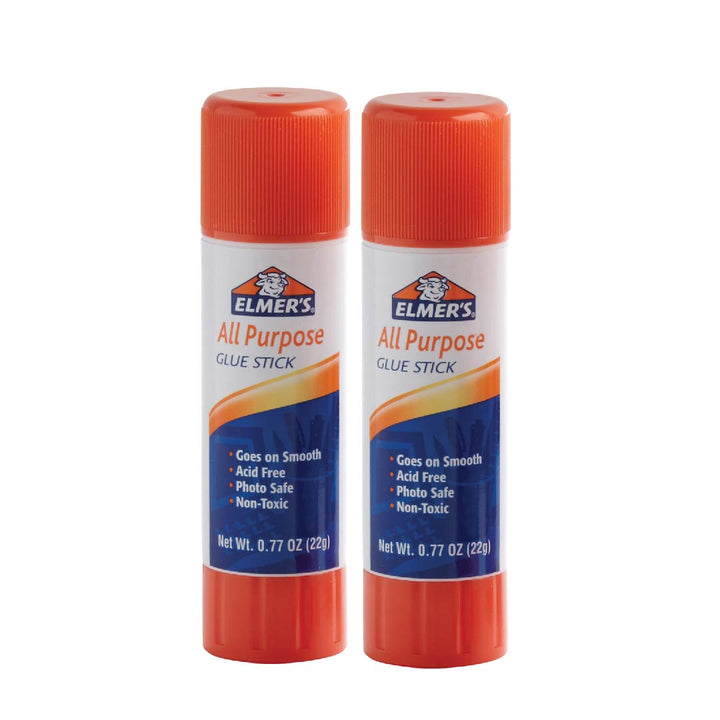 Elmer’s All Purpose Glue Stick 22G (0.77oz) Bundle of 2 — detail view