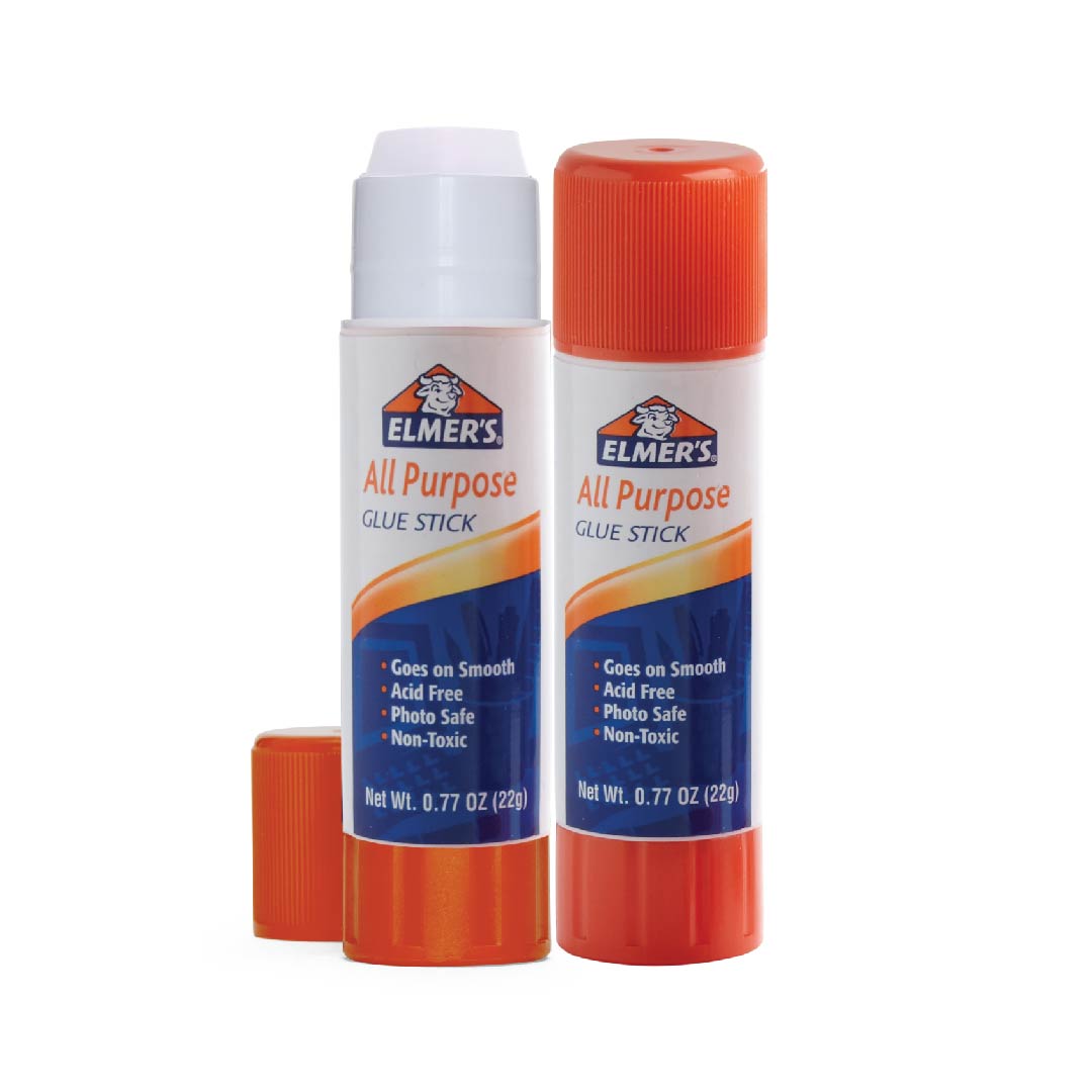 Elmer’s All Purpose Glue Stick 22G (0.77oz) Bundle of 2 — side view