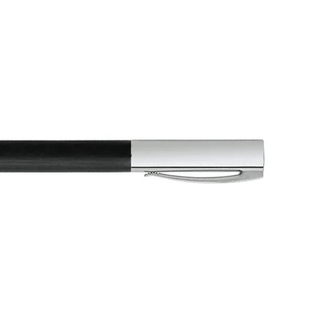 Faber-Castell Ambition Rollerball Pen Resin Black — Faber-Castell rollerball pen — fluid gel ink writing instrument, at Cityluxe Singapore