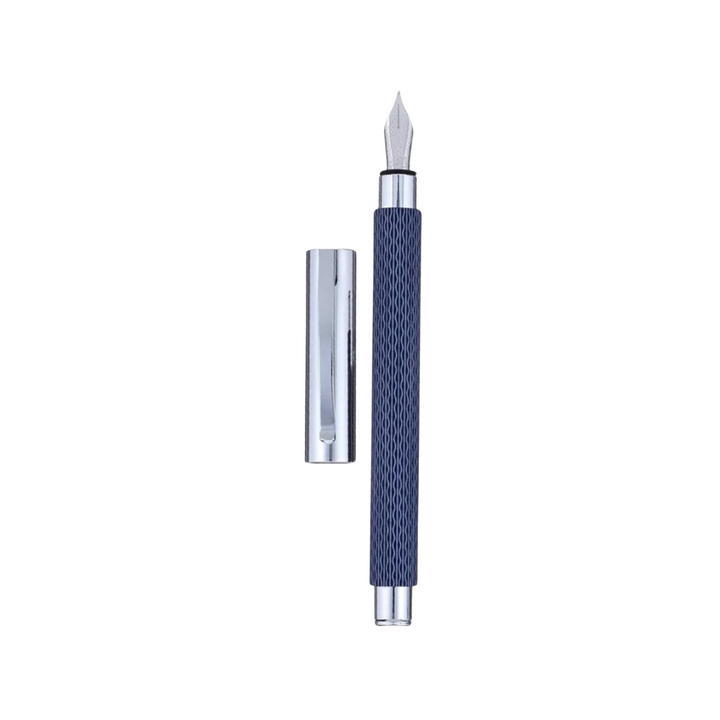 Faber-Castell Ambition Fountain Pen OpArt Deep Water — with packaging