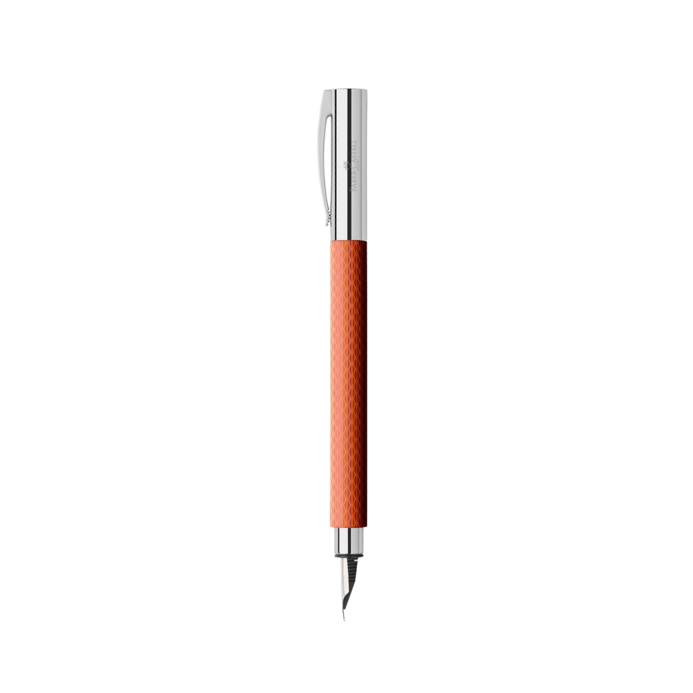 Faber-Castell Ambition OpArt Fountain Pen in Autumn Leaves (FPD 2024) — Faber-Castell fountain pen — precision nib writing instrument, at Cityluxe Singapore stationery store