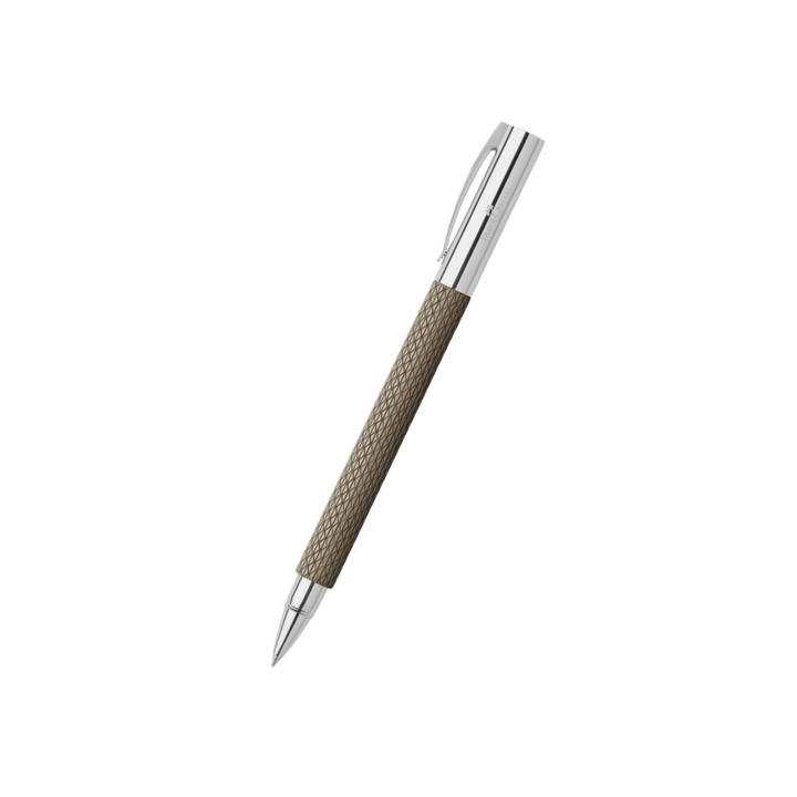 Faber-Castell Ambition Rollerball Pen Opart Black Sand — Faber-Castell rollerball pen — fluid gel ink writing instrument, at Cityluxe Singapore