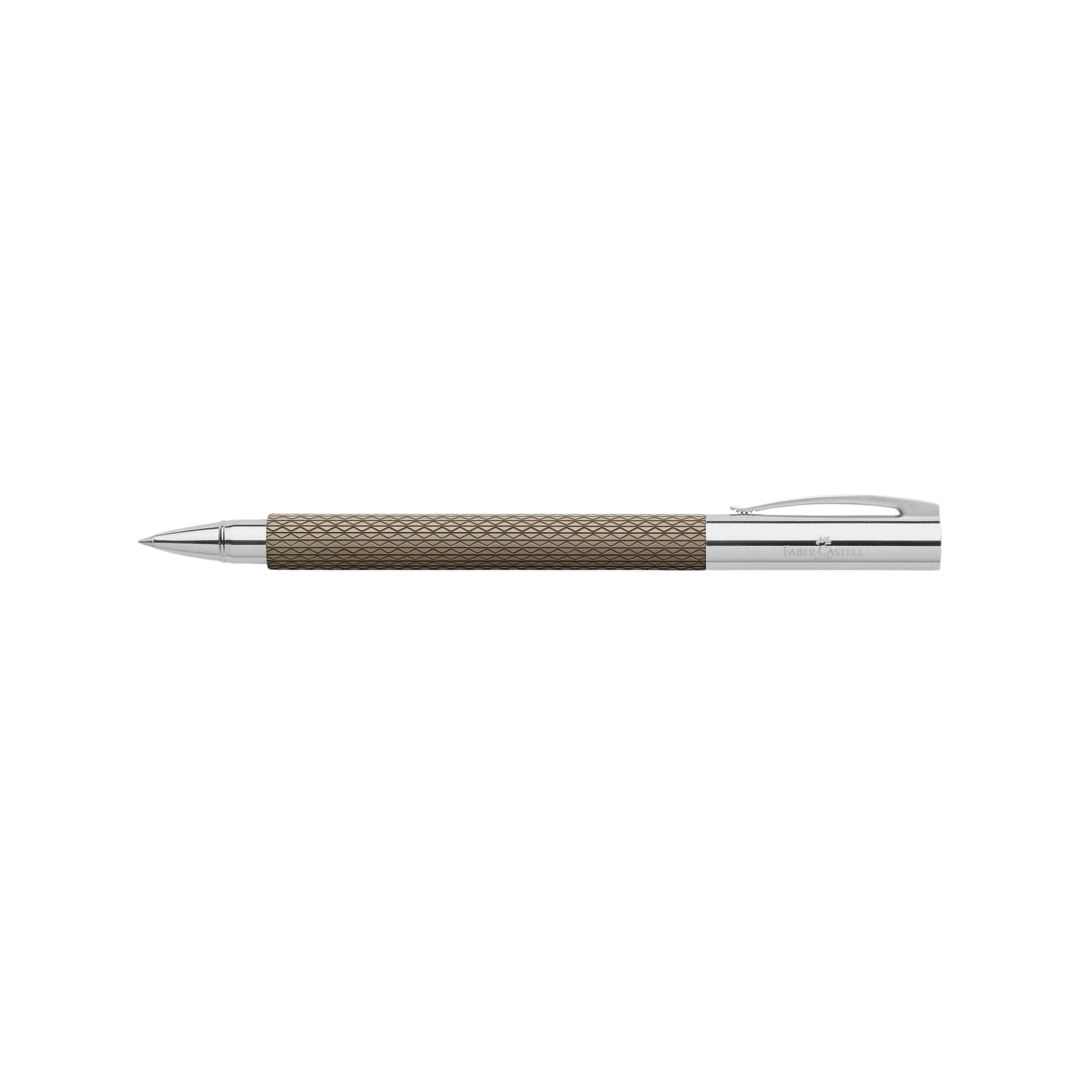 Faber-Castell Ambition Rollerball Pen Opart Black Sand — Faber-Castell rollerball pen — fluid gel ink writing instrument, at Cityluxe Singapore