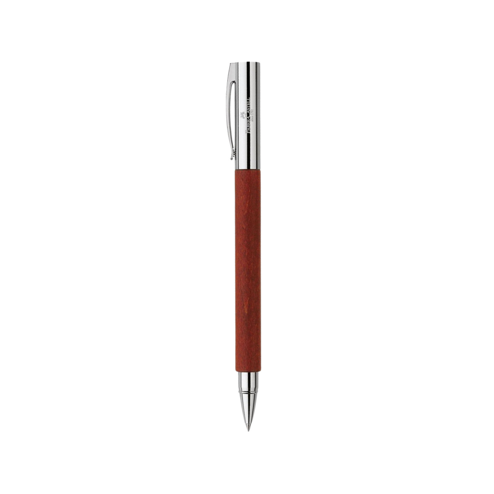 Faber-Castell Ambition Rollerball Pen Pearwood Brown — Faber-Castell rollerball pen — fluid gel ink writing instrument, at Cityluxe Singapore
