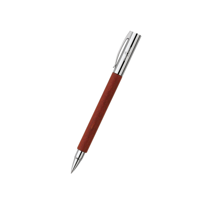 Faber-Castell Ambition Rollerball Pen Pearwood Brown — Faber-Castell rollerball pen — fluid gel ink writing instrument, at Cityluxe Singapore