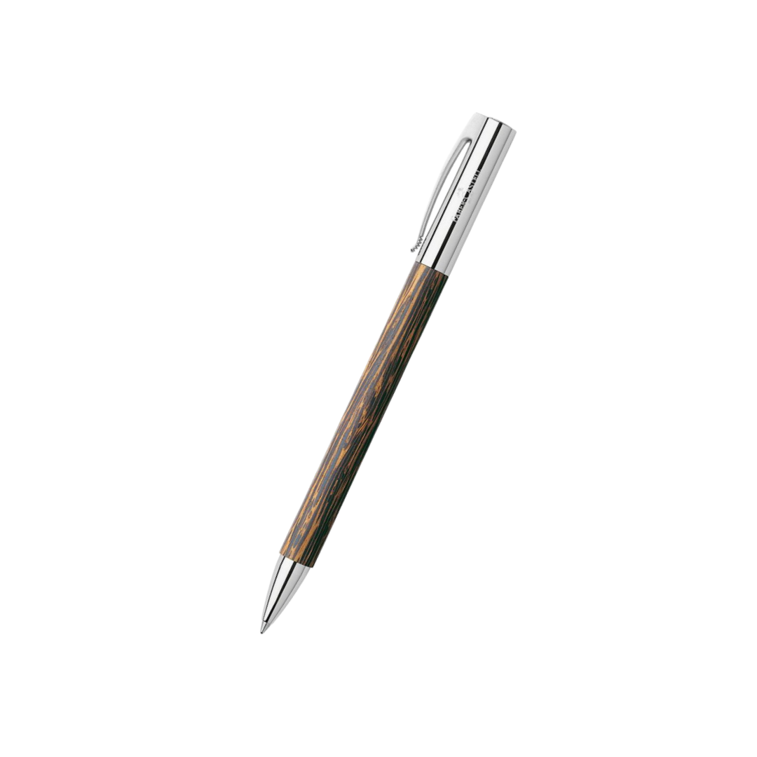 Faber-Castell Ambition Twist Ballpoint Pen Cocos — Faber-Castell ballpoint pen — reliable smooth-writing everyday pen, at Cityluxe Singapore
