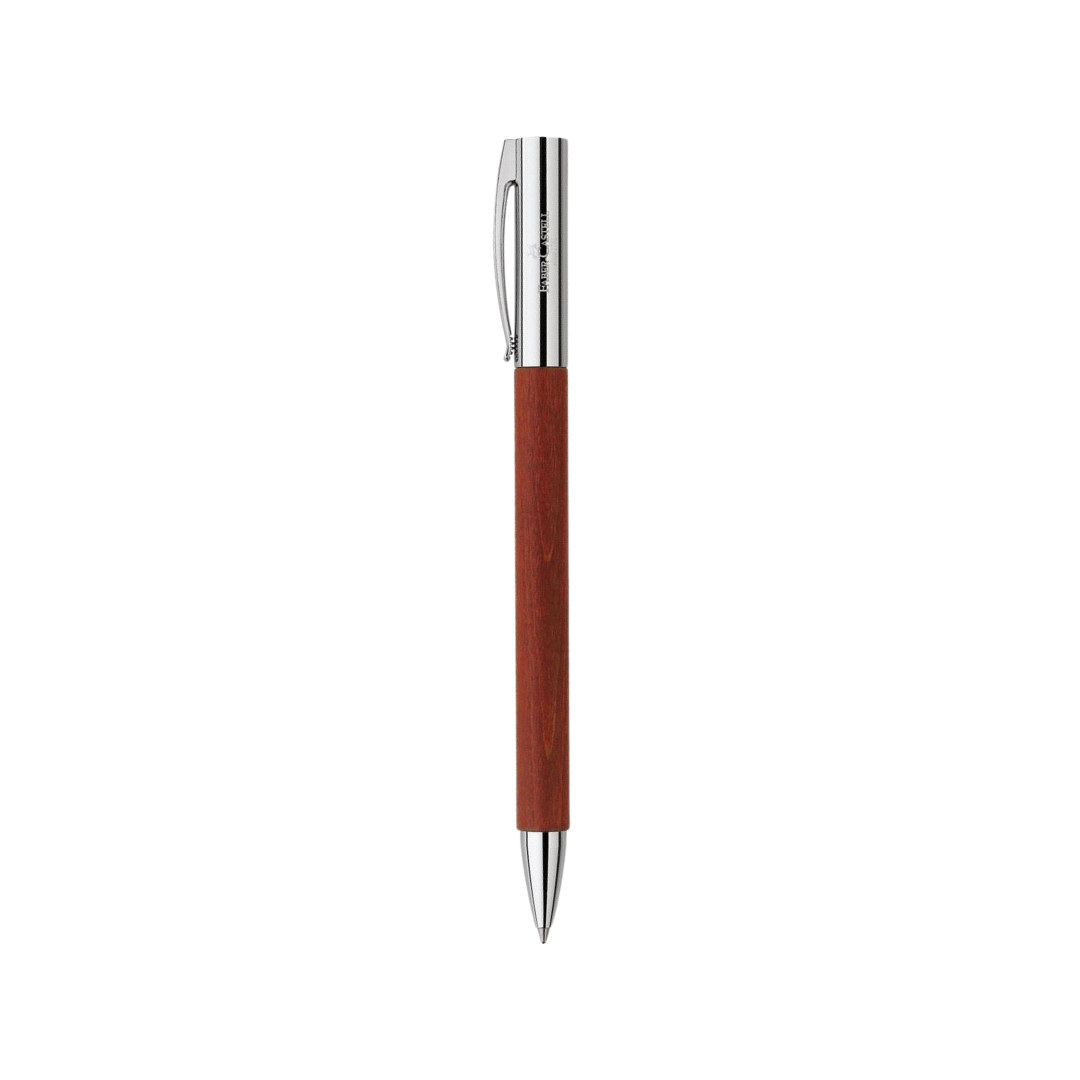 Faber-Castell Ambition Twist Ballpoint Pen Pearwood Brown — Faber-Castell ballpoint pen — reliable smooth-writing everyday pen, at Cityluxe Singapore