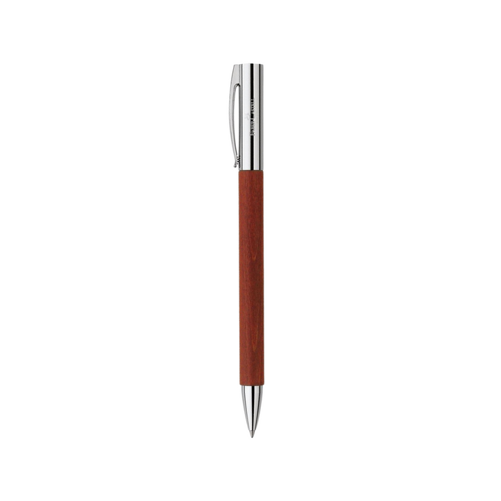 Faber-Castell Ambition Twist Ballpoint Pen Pearwood Brown — Faber-Castell ballpoint pen — reliable smooth-writing everyday pen, at Cityluxe Singapore
