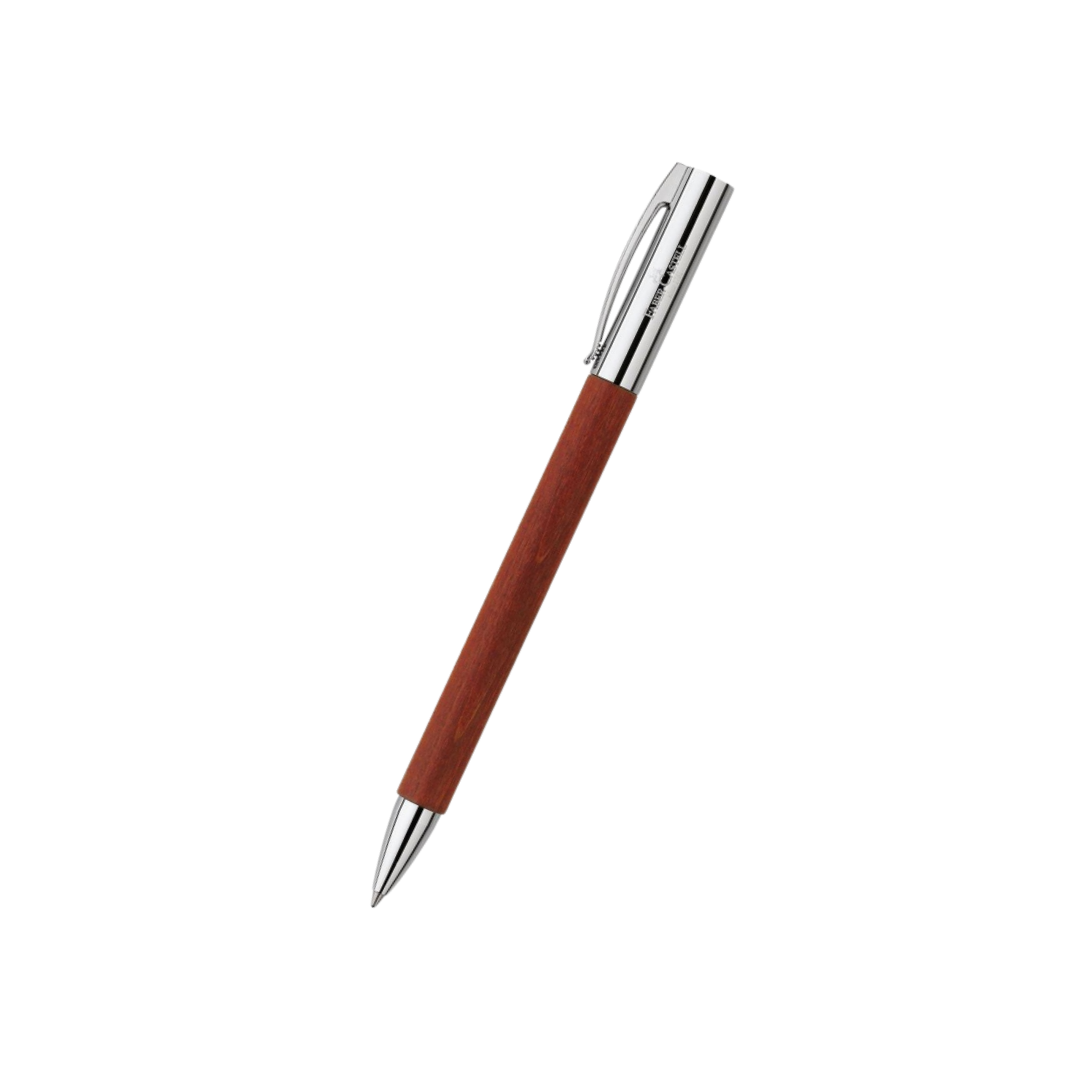 Faber-Castell Ambition Twist Ballpoint Pen Pearwood Brown — Faber-Castell ballpoint pen — reliable smooth-writing everyday pen, at Cityluxe Singapore