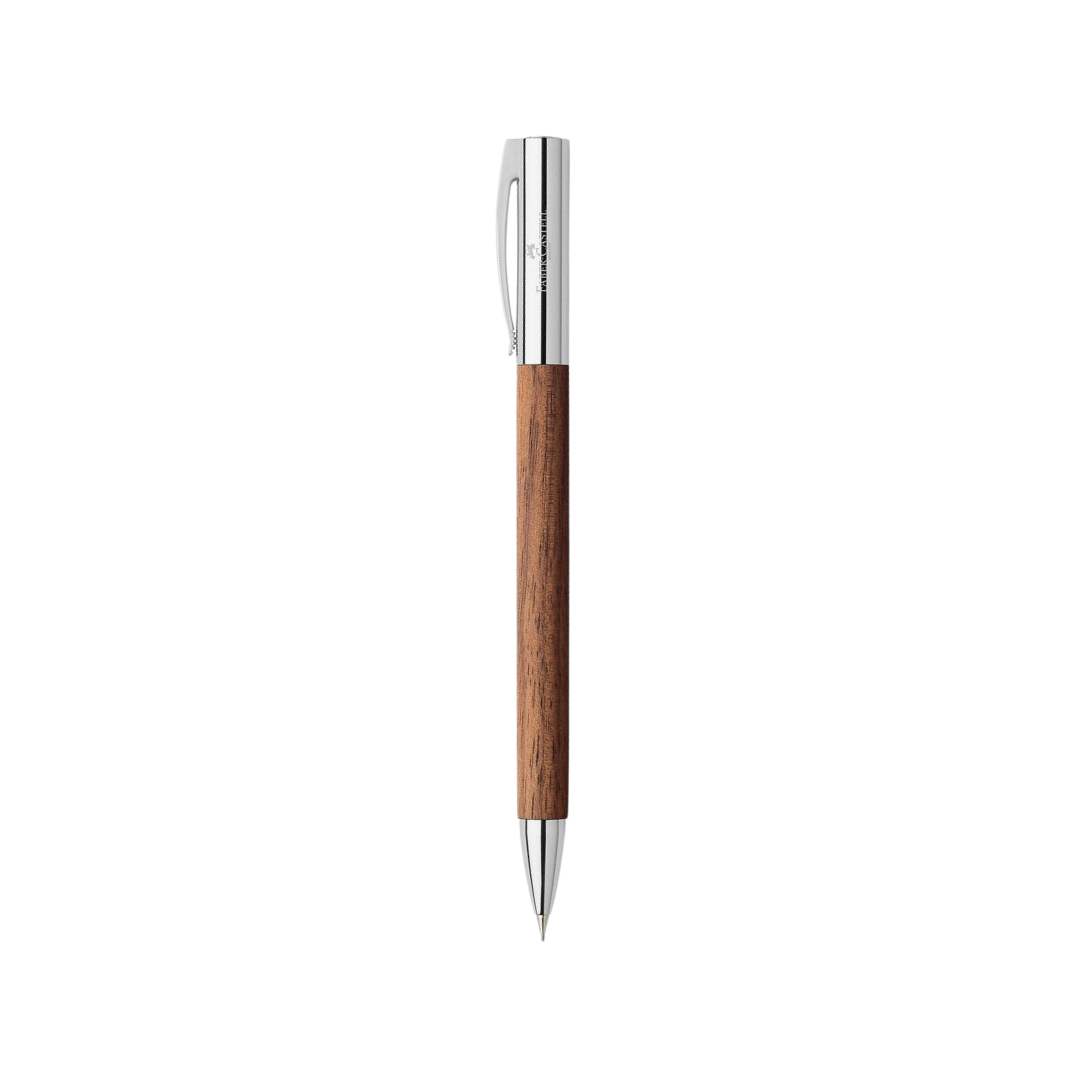 Faber-Castell Ambition Twist Pencil Walnut Wood — Faber-Castell mechanical pencil — precision drafting and writing pencil, at Cityluxe Singapore