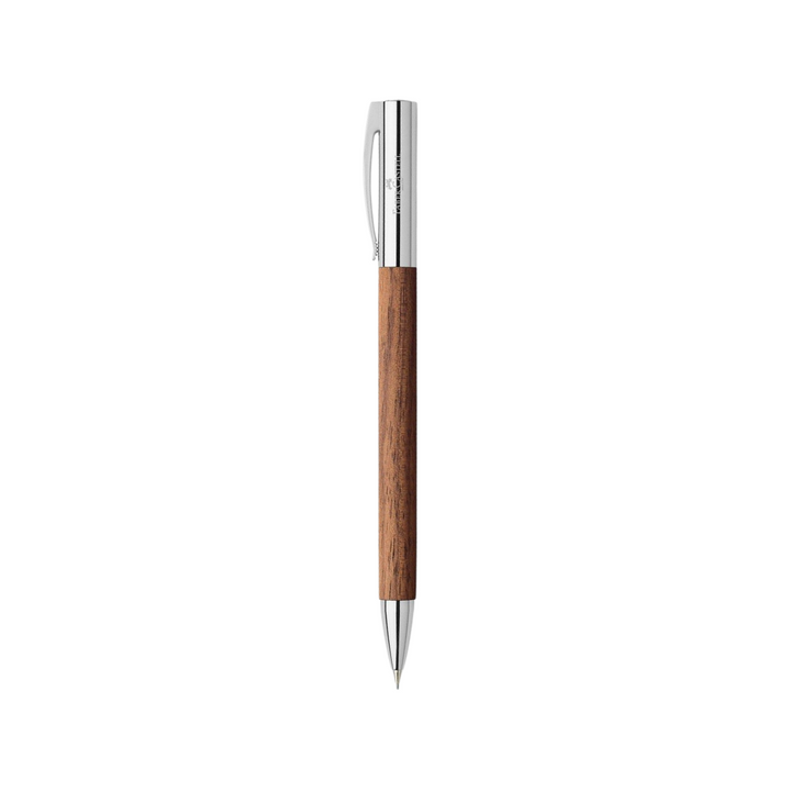 Faber-Castell Ambition Twist Pencil Walnut Wood — Faber-Castell mechanical pencil — precision drafting and writing pencil, at Cityluxe Singapore