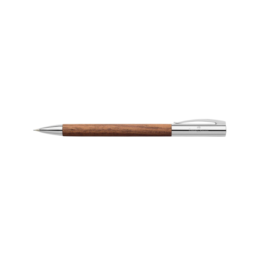 Faber-Castell Ambition Twist Pencil Walnut Wood — Faber-Castell mechanical pencil — precision drafting and writing pencil, at Cityluxe Singapore