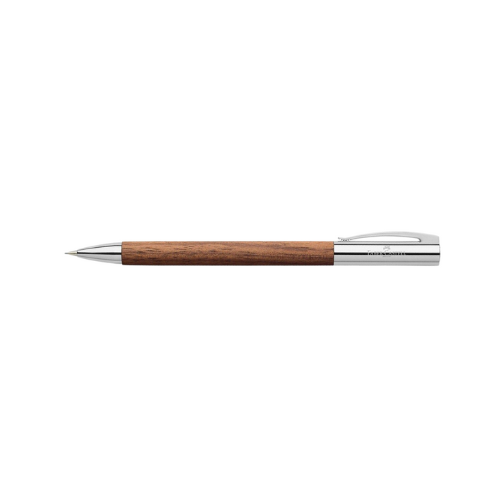 Faber-Castell Ambition Twist Pencil Walnut Wood — Faber-Castell mechanical pencil — precision drafting and writing pencil, at Cityluxe Singapore