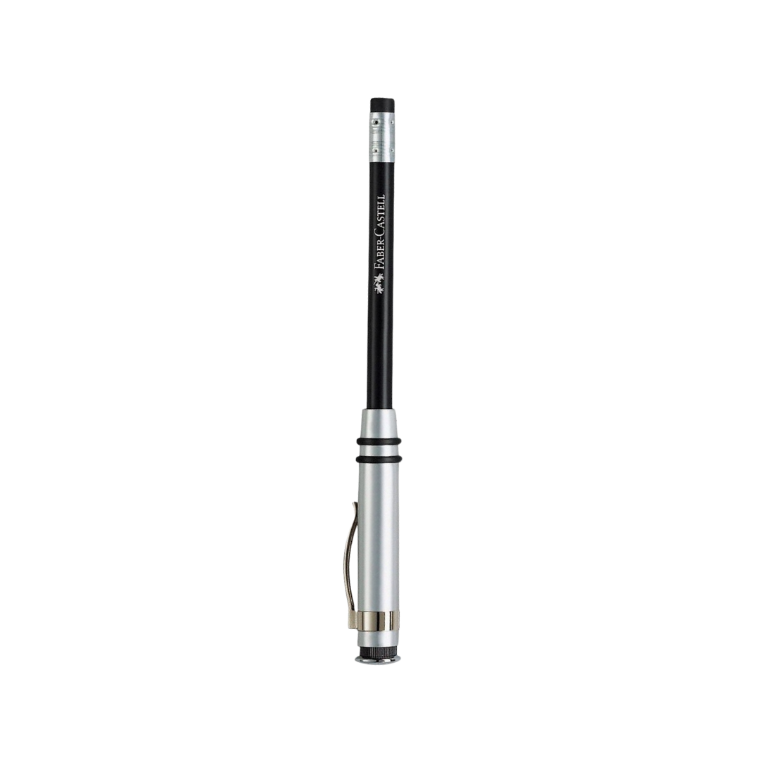 Faber-Castell Design Perfect Pencil With Extender Black — Faber-Castell pencil — quality graphite writing pencil, at Cityluxe Singapore