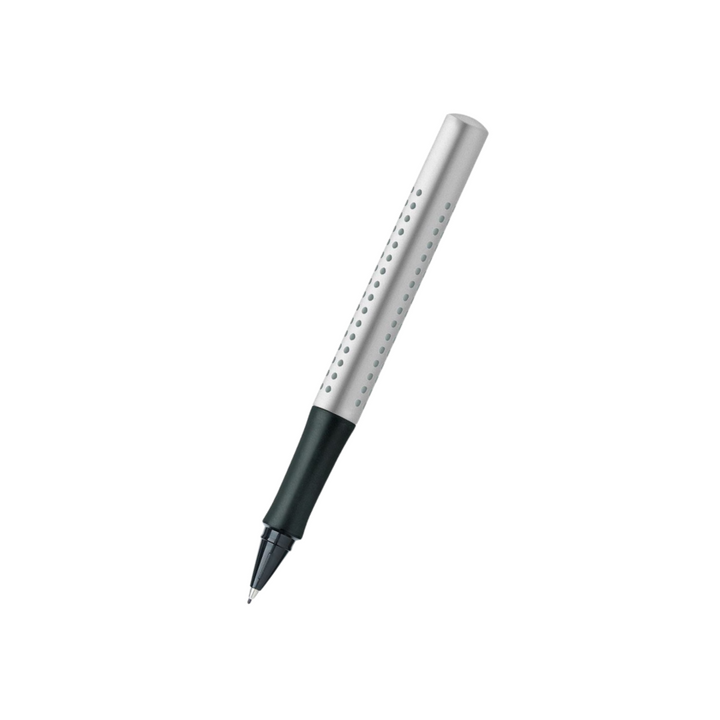 Faber-Castell Grip 2011 Finewriter (with blue erasable ink) Silver — Faber-Castell gel pen — premium stationery and lifestyle, at Cityluxe Singapore
