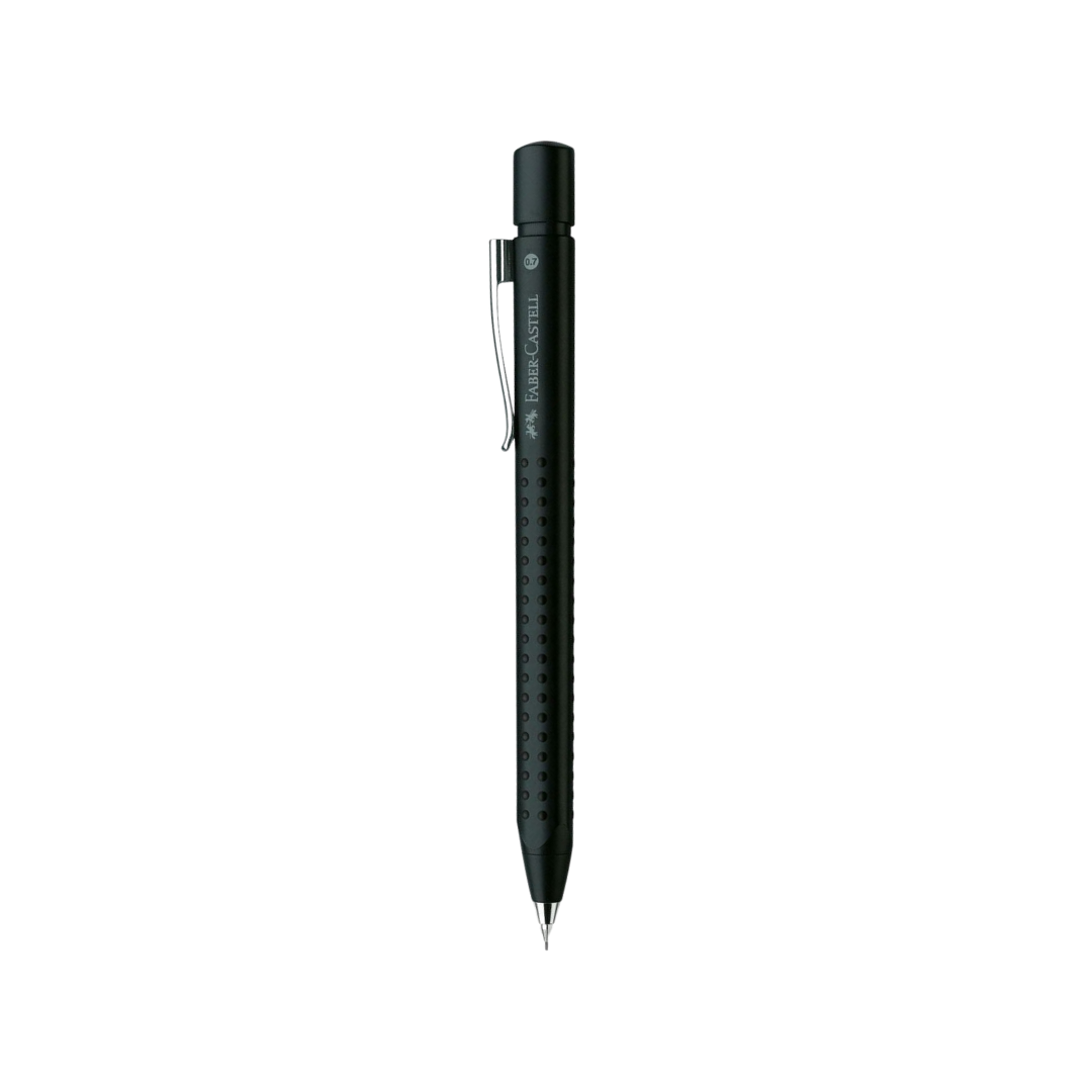 Faber-Castell Grip 2011 Mechanical Pencil (0.7mm) Matt Black — Faber-Castell mechanical pencil — precision drafting and writing pencil, at Cityluxe Singapore