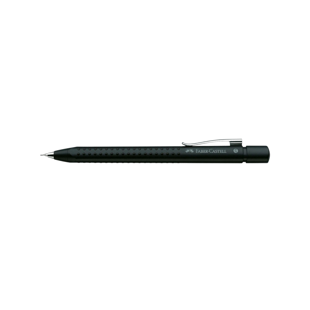 Faber-Castell Grip 2011 Mechanical Pencil (0.7mm) Matt Black — Faber-Castell mechanical pencil — precision drafting and writing pencil, at Cityluxe Singapore