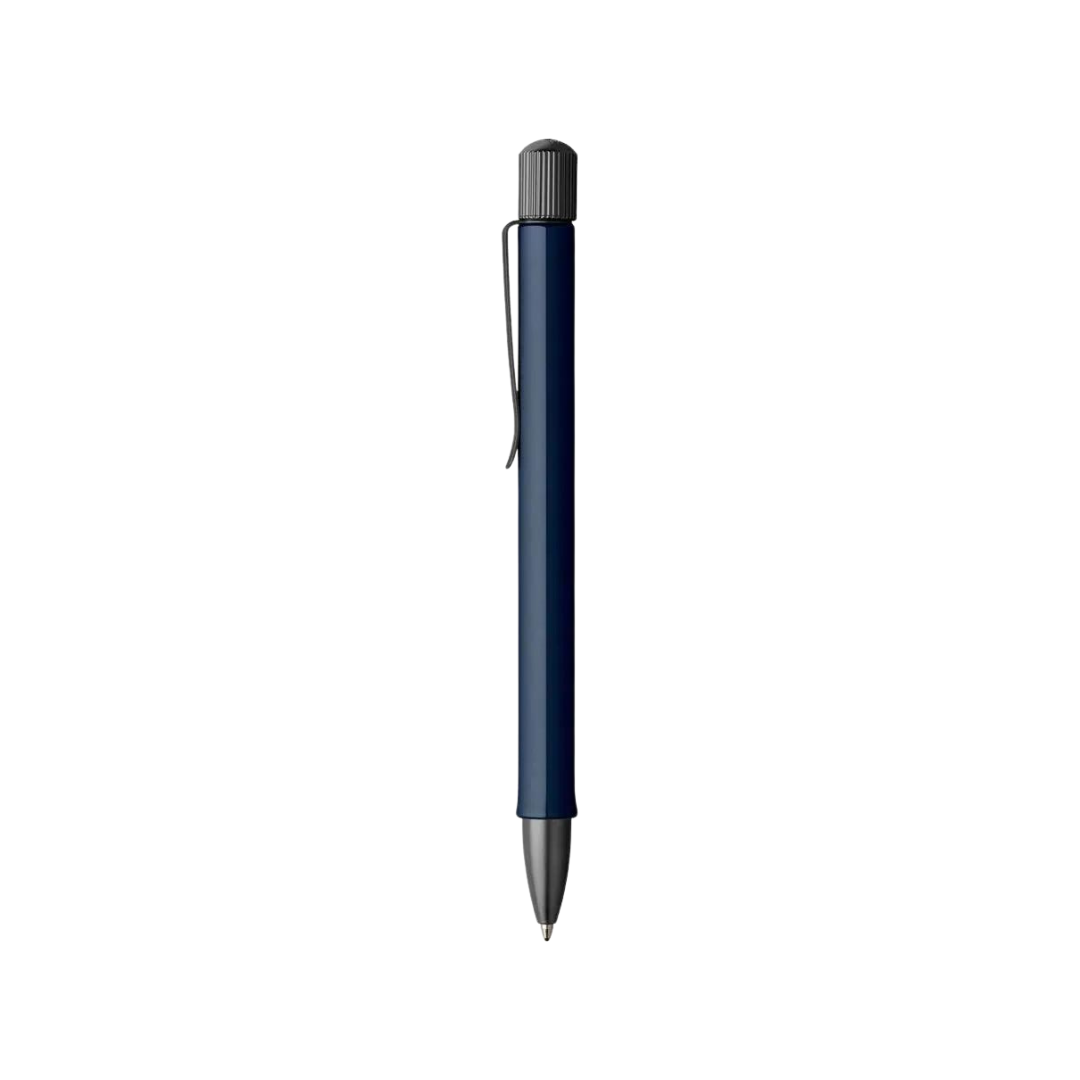 Faber-Castell Hexo Ballpoint Pen - Blue — tip detail