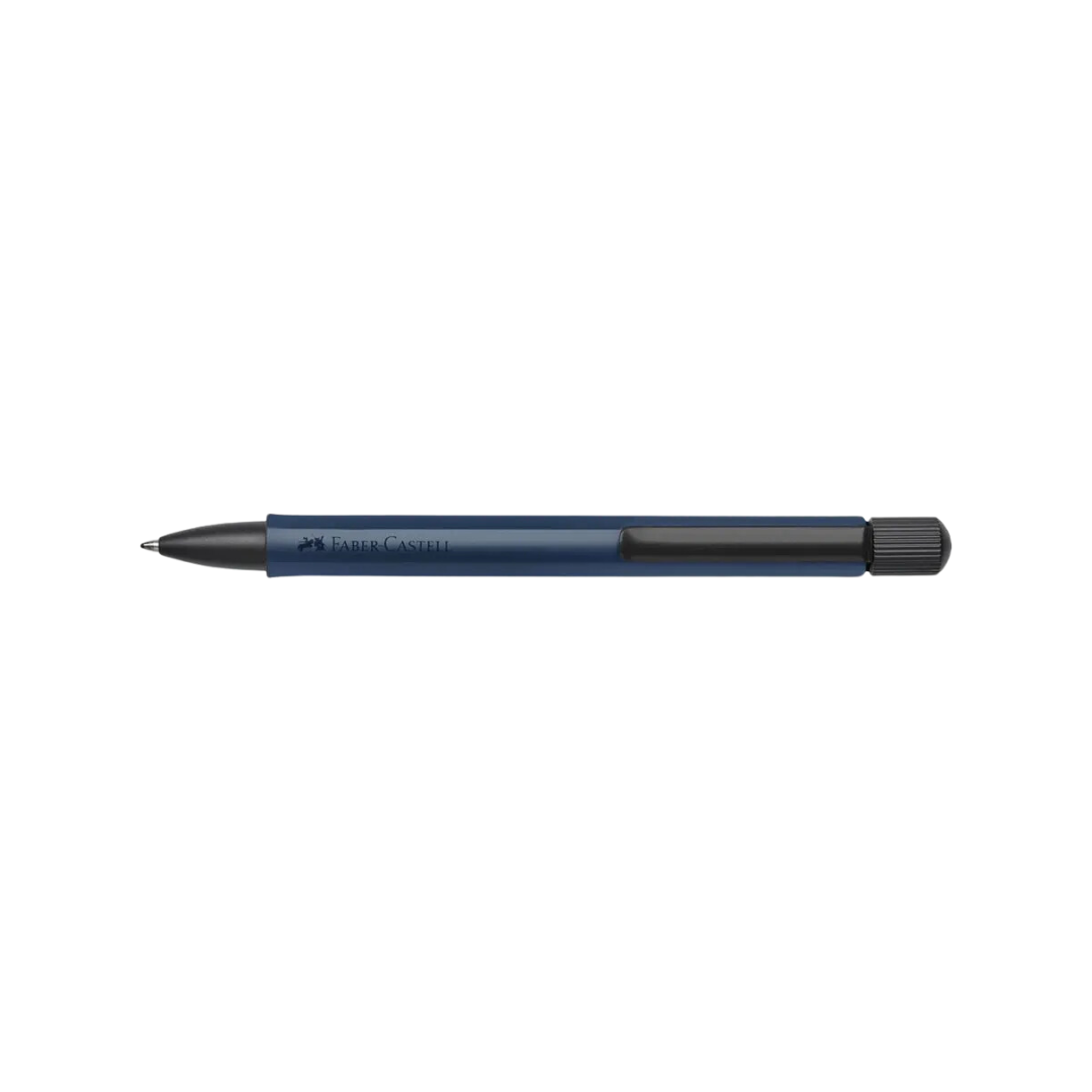 Faber-Castell Hexo Ballpoint Pen - Blue — with packaging