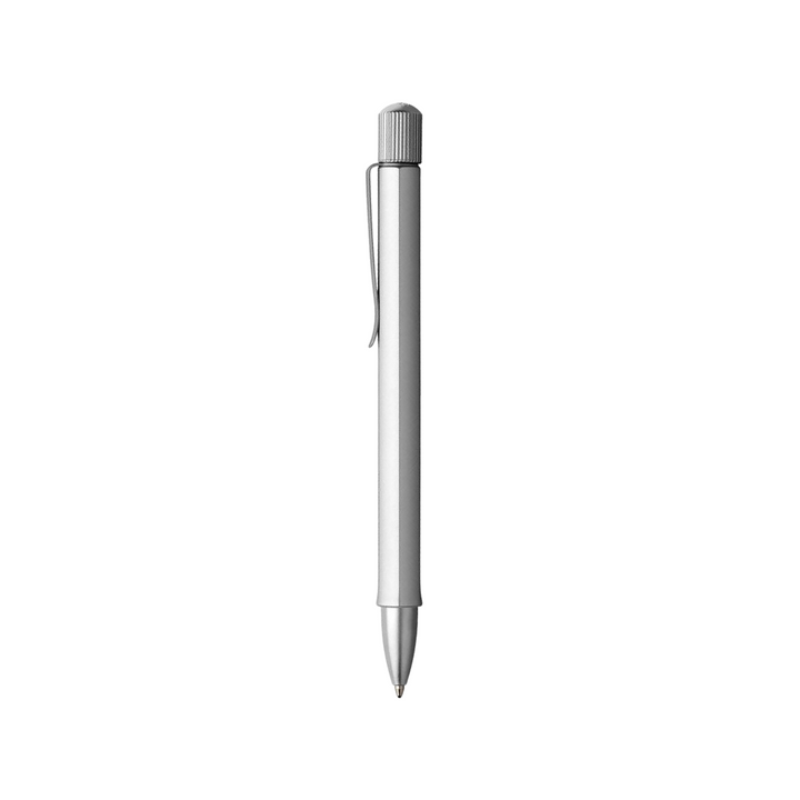 Faber-Castell Hexo Ballpoint Pen in Silver Matt — Faber-Castell ballpoint pen — reliable smooth-writing everyday pen, at Cityluxe Singapore