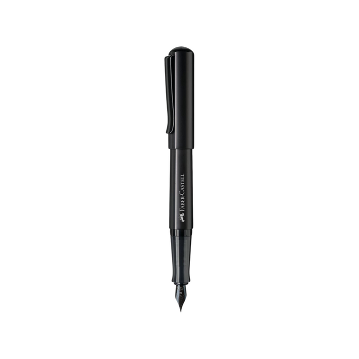 Faber-Castell Hexo Black Matt Fountain Pen — Faber-Castell fountain pen — precision nib writing instrument, at Cityluxe Singapore stationery store