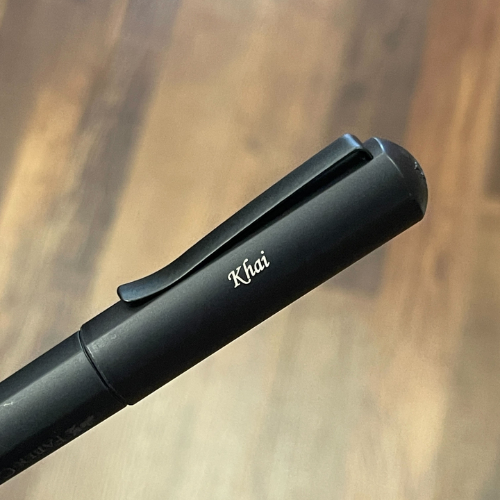 Faber-Castell Hexo Black Matt Fountain Pen — Faber-Castell fountain pen — precision nib writing instrument, at Cityluxe Singapore stationery store