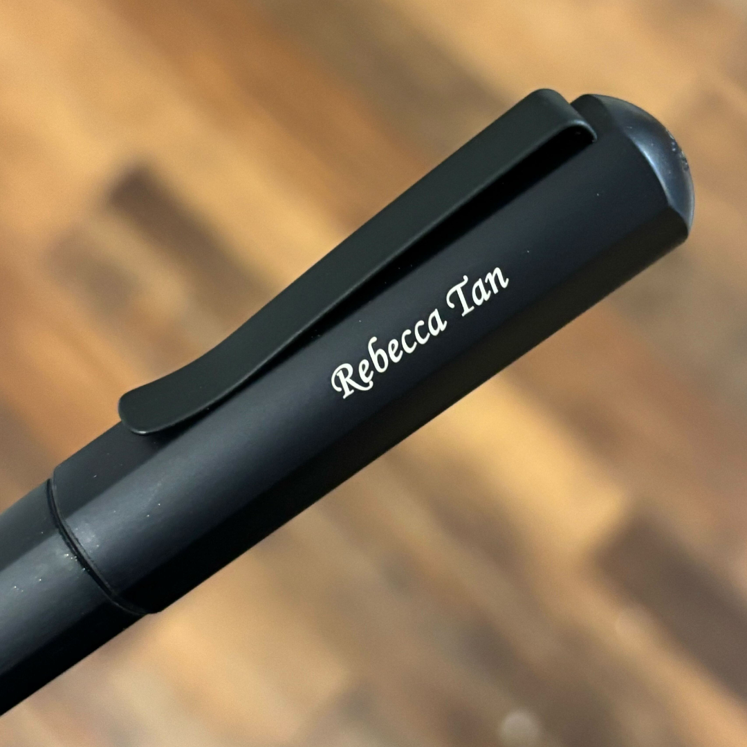 Faber-Castell Hexo Black Matt Fountain Pen — Faber-Castell fountain pen — precision nib writing instrument, at Cityluxe Singapore stationery store