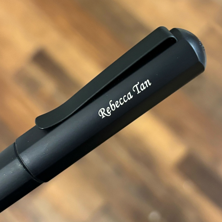 Faber-Castell Hexo Black Matt Fountain Pen — Faber-Castell fountain pen — precision nib writing instrument, at Cityluxe Singapore stationery store
