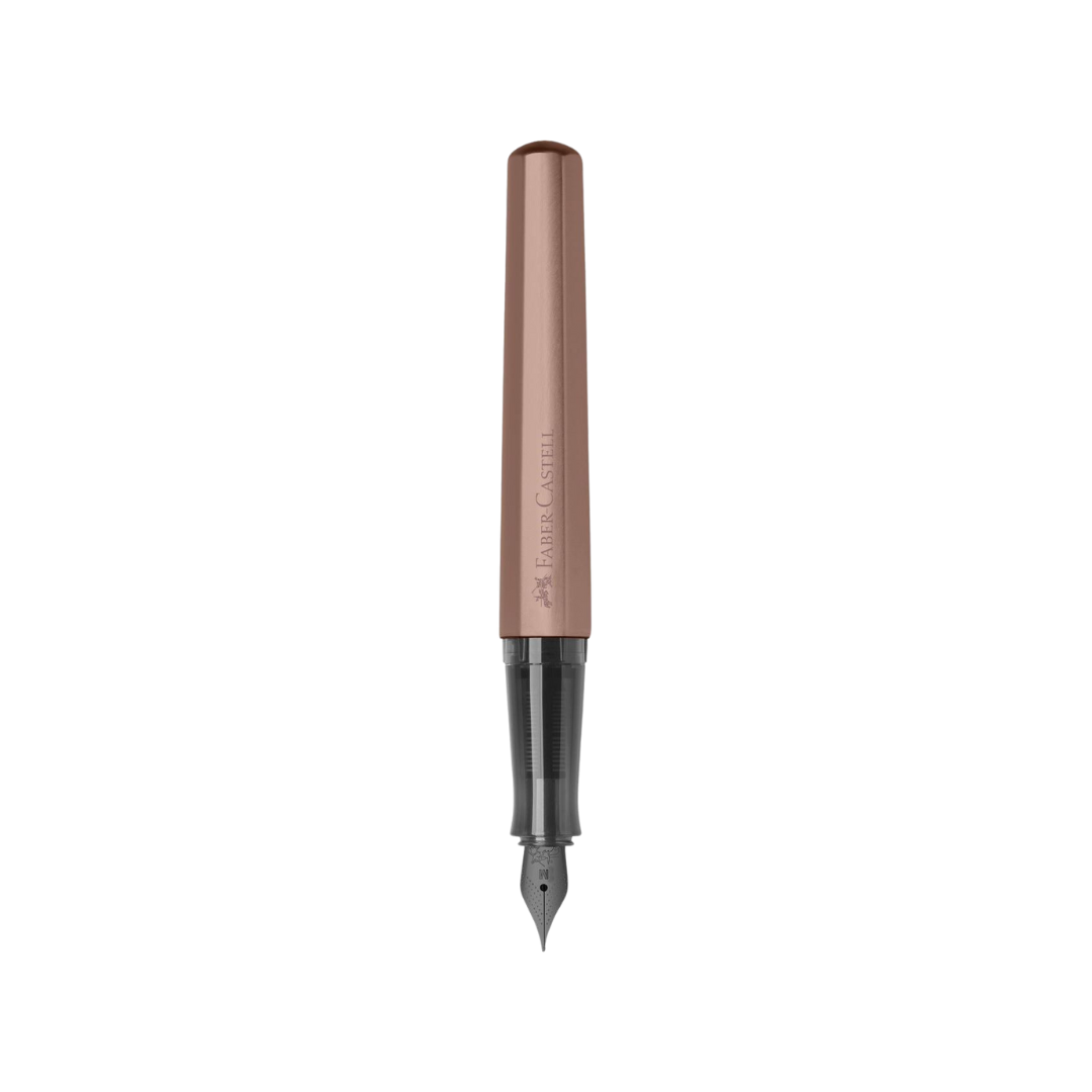 Faber-Castell Hexo Bronze Fountain Pen — Faber-Castell fountain pen — precision nib writing instrument, at Cityluxe Singapore stationery store